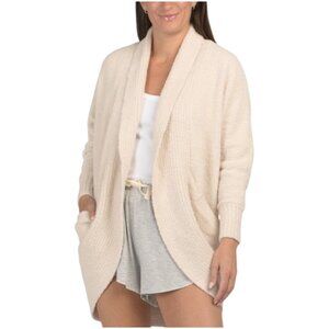 CUPCAKES & CASHMERE Super Soft Teddy Yarn Lounge Cardigan